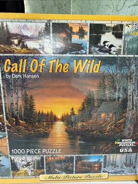 White Mountain Puzzles Call of the Wild by Derk Hansen 1000 Piece Puzzle